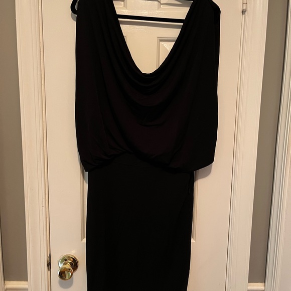 Haute Hippie Black Backless Dress - Picture 2 of 7